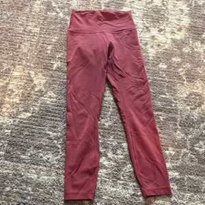 lululemon athletica Red Leggings